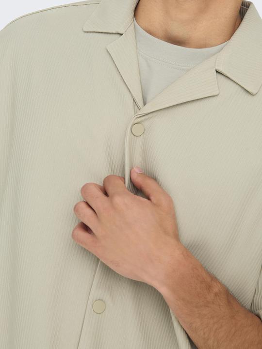 Image du produit Only & Sons Onskari Life Rlx Resort Ss Plizze Shirt (XS)