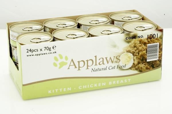 Applaws Gattino Pollo (Junior, 24 pz., 70 g)