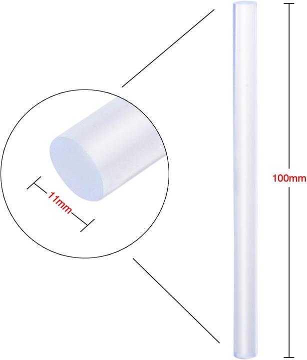 Image du produit Coolty 100 Stück Schmelzklebestifte