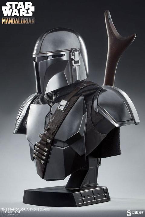 Image du produit Sideshow Star Wars The Mandalorian buste 1/1 The Mandalorian - Din Djarin 86 cm