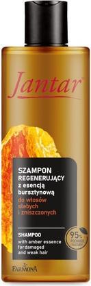 Actual product image Farmona Jantar Regenerating Shampoo with Amber Essence 300ml (300 ml, Liquid shampoo)