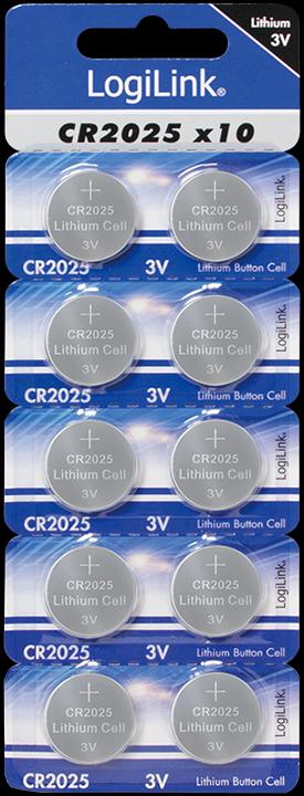Produktbild LogiLink Ultra Power (10 Stk., CR2025)
