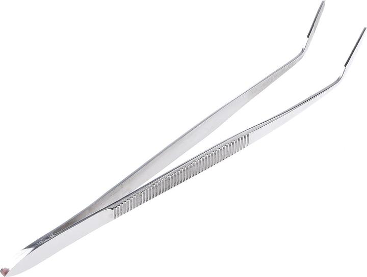 Produktbild Rs Pro Edelstahl Pinzette, Spitze Fein Flach, Geriffelt, 150 mm mm