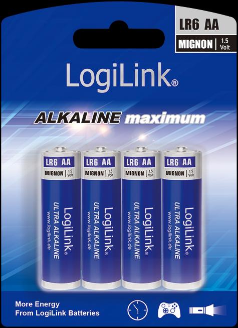 Produktbild LogiLink Ultra Power (4 Stk., AA, 1700 mAh)
