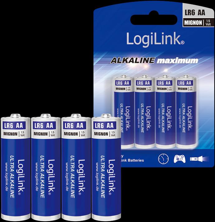 Produktbild LogiLink Ultra Power (4 Stk., AA, 1700 mAh)