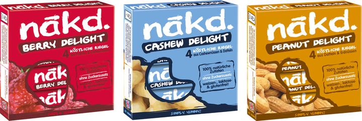 Actual product image Nakd Bars (4 pcs., 140 g)