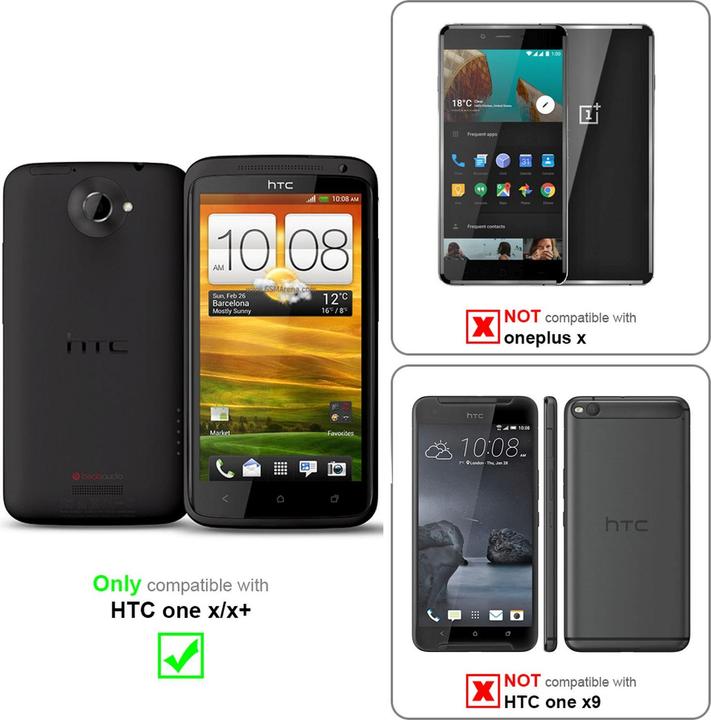 Image du produit Cadorabo Book avec fonction stand Cover (HTC One X+)