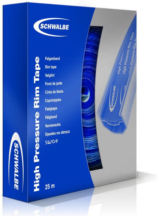 Actual product image Schwalbe High-pressure rim tape roll 25 m self-adhesive (18 mm)