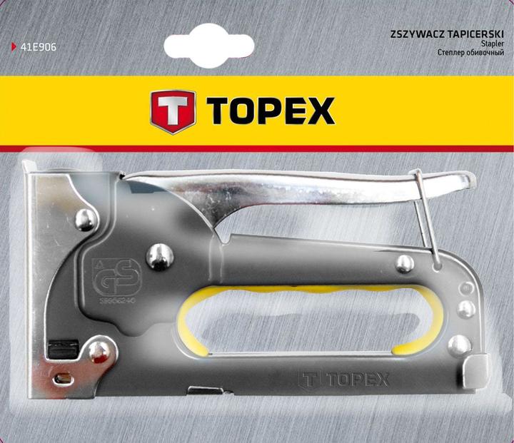 Topex Furniture stapler 4-8 mm, staples J