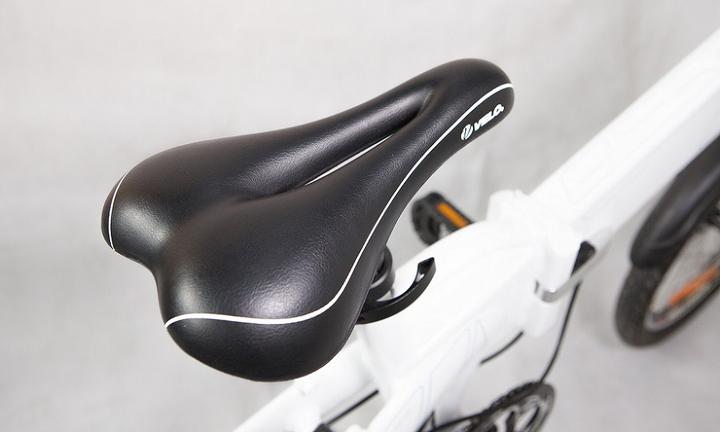 Produktbild Jet-Line Klappfahrrad E Bike weiss Klapp Fahrrad (62 cm)