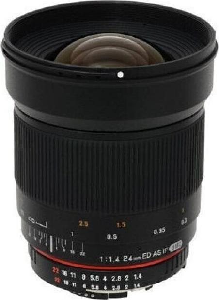 Samyang 24mm f/1.4 ED AS IF UMC - Nikon F (Nikon F, APS-C / DX, Plein format)