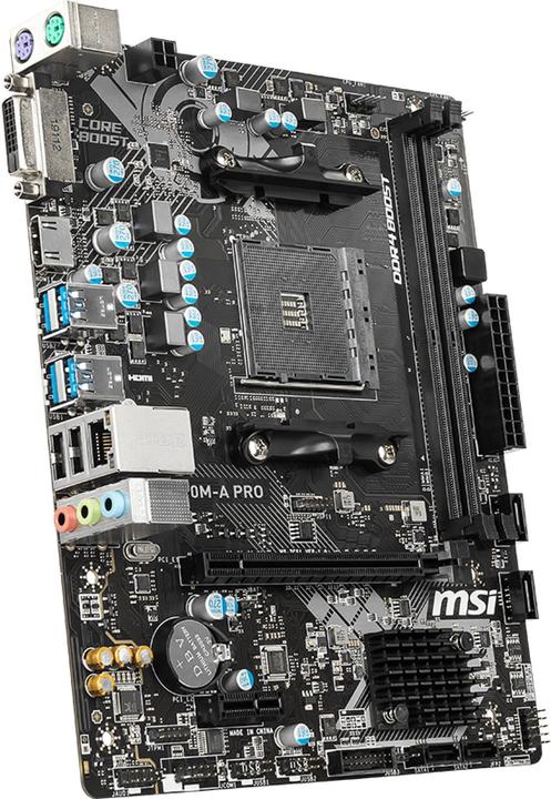 Immagine prodotto MSI A320M-A Pro (AM4, AMD A320, mATX)