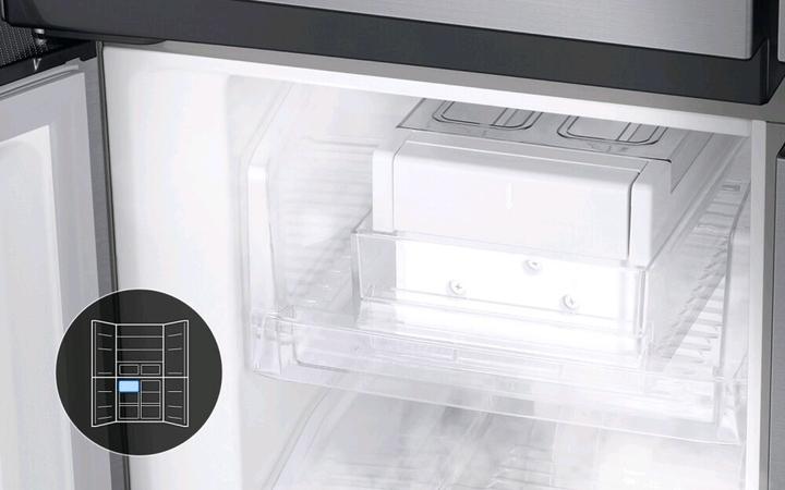 Produktbild Samsung RF48A400EM9 Schlanker 4-türiger Kühlschrank 488 (488 l)