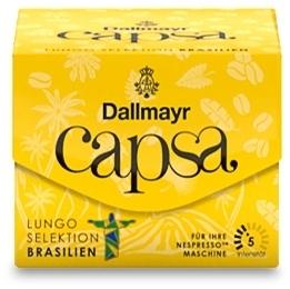 Produktbild Dallmayr Lungo Selektion Brasilien Kaffeekapsel (1 x Port.)