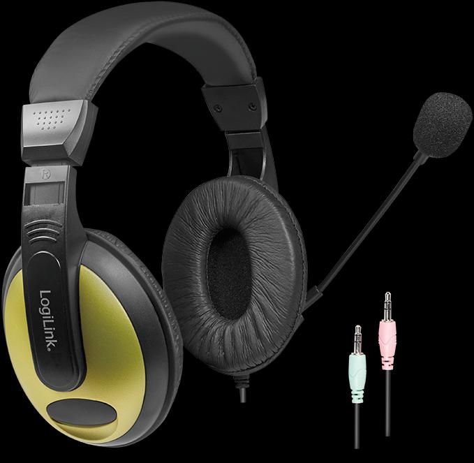 Actual product image LogiLink Stereo Headset (Cable)