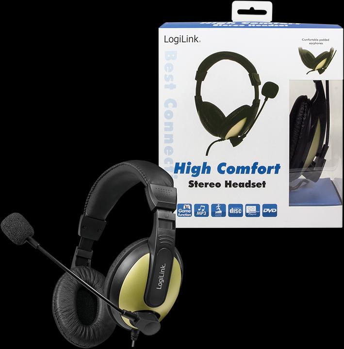Actual product image LogiLink Stereo Headset (Cable)