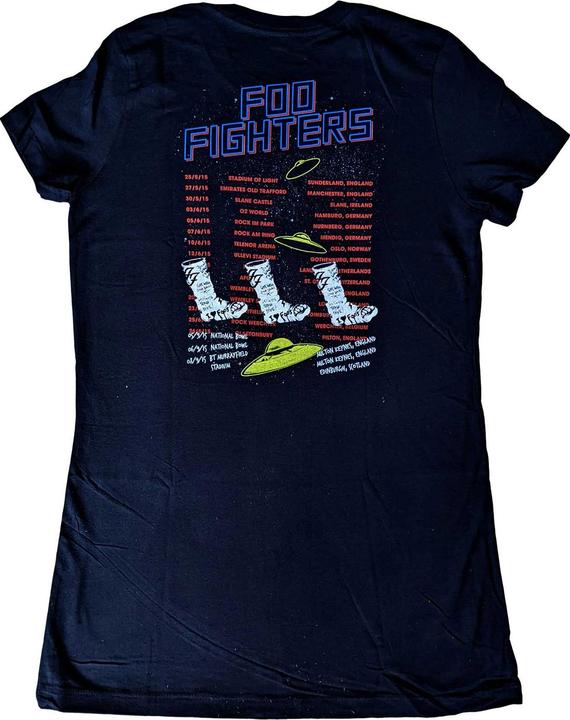 Actual product image Foo Fighters 2015 European Tour TShirt (M)