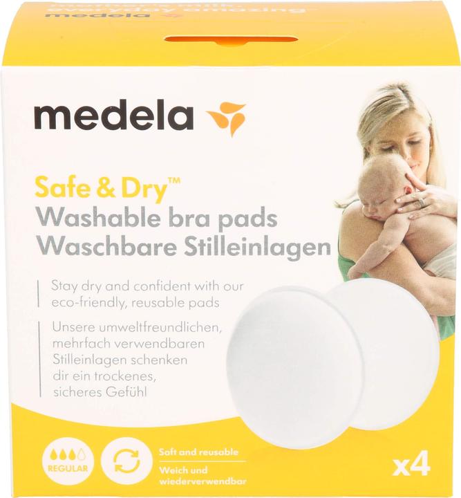 Image du produit Medela Coussinets d'allaitement lavables (4 x)