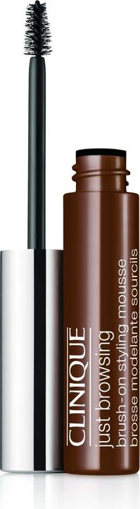 Actual product image Clinique Just Browsing - Brush-On Styling Mousse 03 Deep Brown (2 ml, Foaming agent)