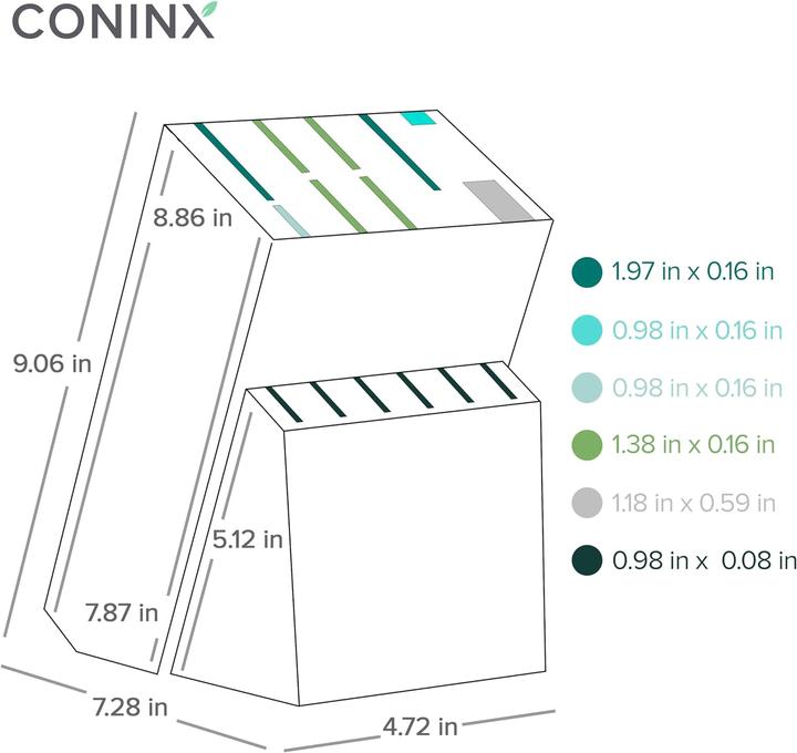 Produktbild Coninx Akazienholz Messerblock