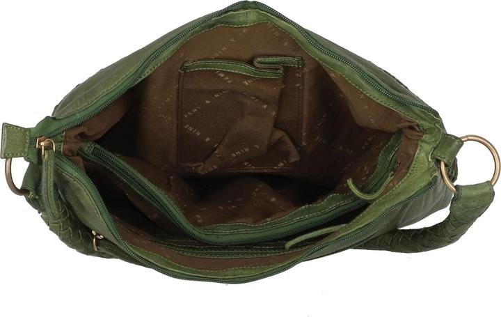 Actual product image Greenland Nature Femi & Nine leather shoulder bag 39 cm