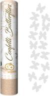 Actual product image GoDan Pneumatic confetti, white butterflies, 30 cm