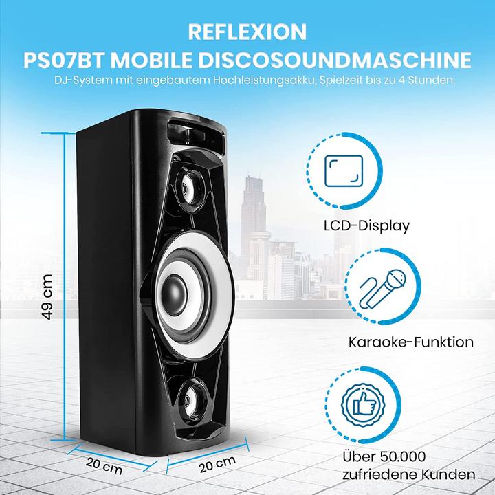 Actual product image Reflexion Ps07bt (FM, PLL, Bluetooth)
