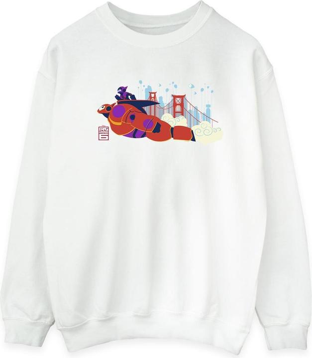 Disney Big Hero 6 Baymax Hiro Bridge Sweatshirt (XXL)