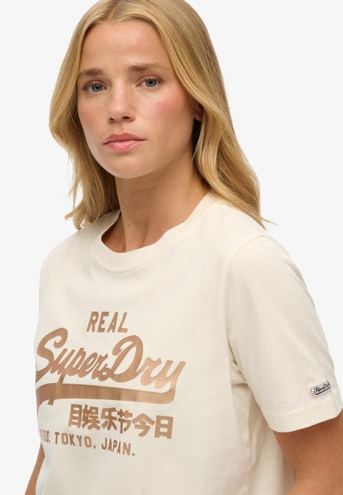 Actual product image Superdry Vl Metallic Tee (16)