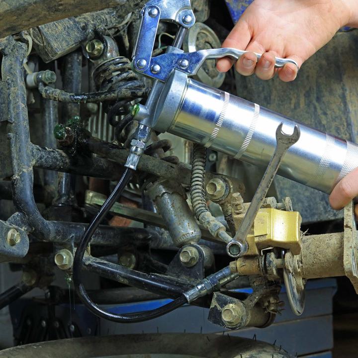 Produktbild Wiltec Fettpresse Handfettpresse 0,5L Kartuschenpressse Schmierfett Schmierstoffe