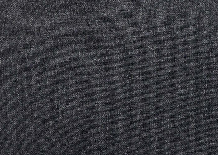 Produktbild Mendler Relaxsessel + Hocker HWC-L12, Fernsehsessel Wippfunktion, drehbar, Metall Stoff/Textil - dunkelgrau