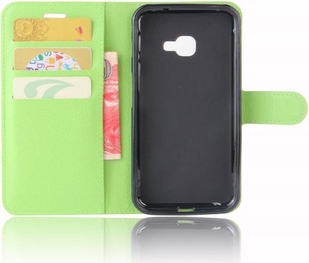 Produktbild MU Classic Leder Case mit Litchitextur (Samsung Galaxy Xcover 4)