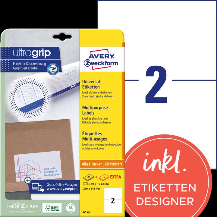 Produktbild Avery Universal-Etiketten