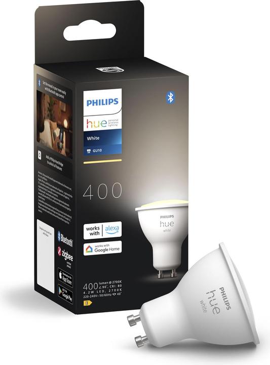Immagine prodotto Philips Hue 4,2W GU10 1P (GU10, 4.20 W, 400 lm, 1 x, E)
