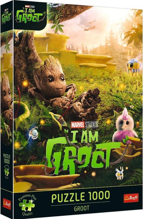 Produktbild Trefl Puzzle Premium Plus 1000 - Marvel Groot (1000 Teile)