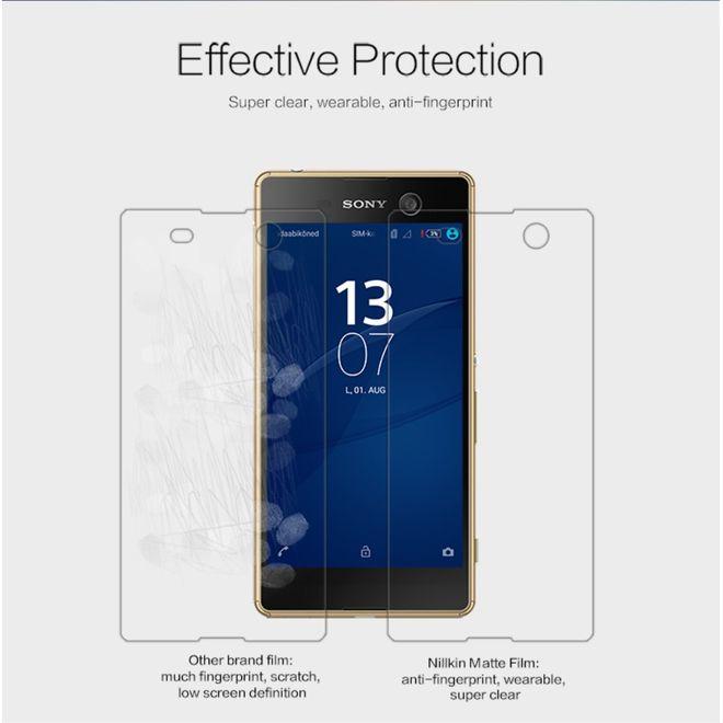 Actual product image Nillkin Matte Series (1 Piece, Sony Xperia M5, Sony Xperia M5 Dual)