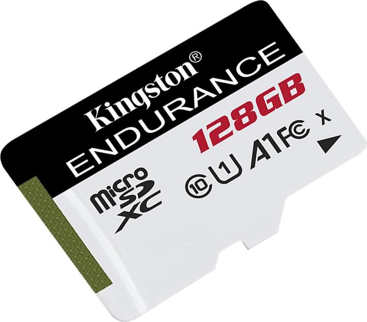 Kingston MicroSD 128GB Endurance (128 Go, microSDXC, U1, UHS-I)