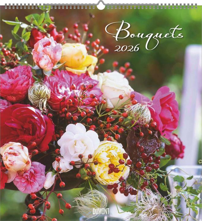 Image du produit Bouquets 2026 - Foto-Kalender - Wand-Kalender - 45x48 - Blumen-Kalender (45 x 48 cm, Couverture rigide, Allemand)