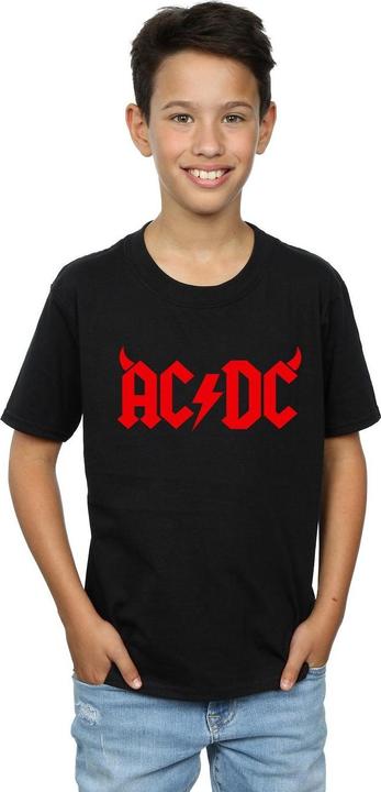 Immagine prodotto AC/DC Maglietta con logo Horns per ragazzi (116)