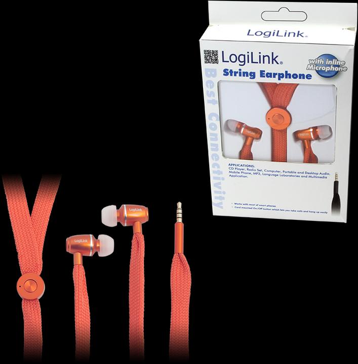 Image du produit LogiLink Écouteur à corde (Filaire)