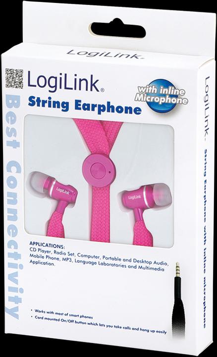 Image du produit LogiLink Ecouteurs à cordes (Filaire)
