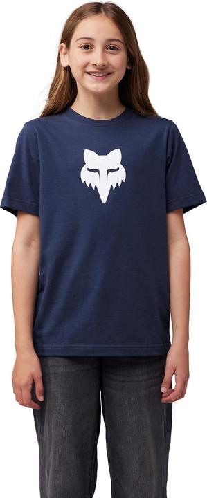 Actual product image Fox Tee 23 Yth Legacy Ss Mdnt Ym (M)