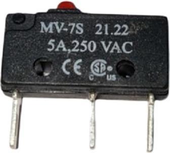 Produktbild Rs Pro Mikroschalter Stössel-Betätiger Schraub, 5 A bei 250 V AC, SPDT IP 40 142 g -10°C - +70°C