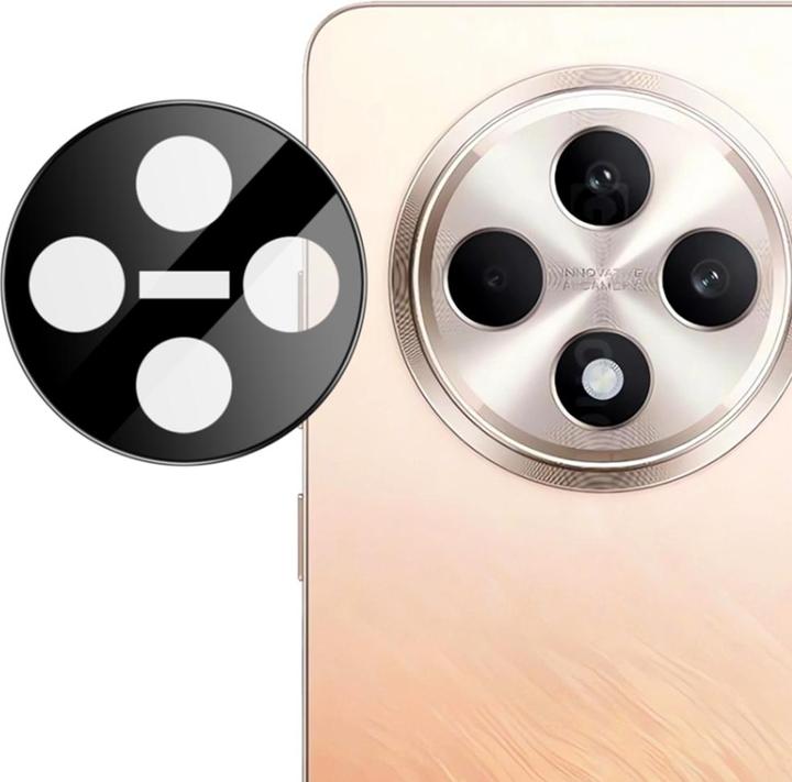Produktbild Techsuit - Full Camera Glass - Oppo Reno12 F 4G / Reno12 F 5G / Reno12 FS 4G / Reno12 FS 5G - Black (1 Stück, Oppo Reno12)