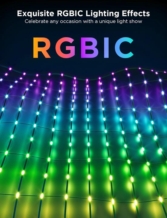 Produktbild Govee Net Lights (RGB, 145 cm, Outdoor)