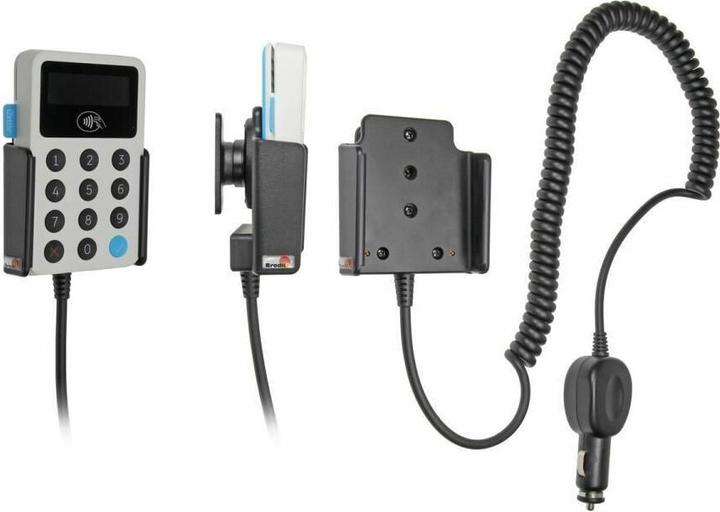 Image du produit Brodit Active holder with cig-plug - Support véhicule/chargeur pour terminal de paiement