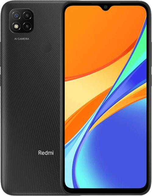 Xiaomi Redmi 9C 16.6 cm (6.53) Dual SIM Android 10.0 4G Micro-USB 3 GB 64 GB 5000 mAh Grijs (64 GB, Midnight Grey, Dual SIM)