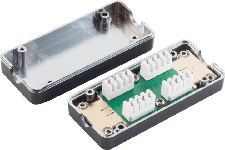 Produktbild Shiverpeaks S/CONN maximum connectivity Netzwerk Verlängerung-cat. 6+ LSA connection-BOX (Kabel Verbindungsbox)