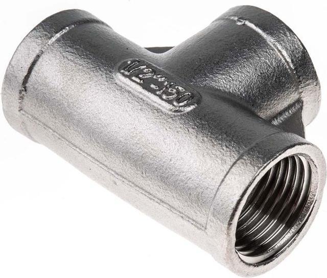 Produktbild Rs Pro Edelstahl-Rohrverschraubung T-Stück T-Stück, G 1/2Zoll x G 1/2Zoll x G 1/2Zoll 55.118mm (Rohrverschraubung)