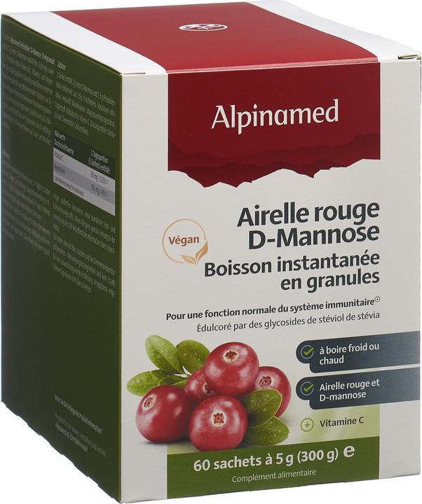 Alpinamed D-Mannose Trinkgranulat (60 Stück, Granulat, 5 g)